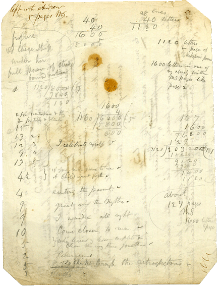 HRC manuscript image